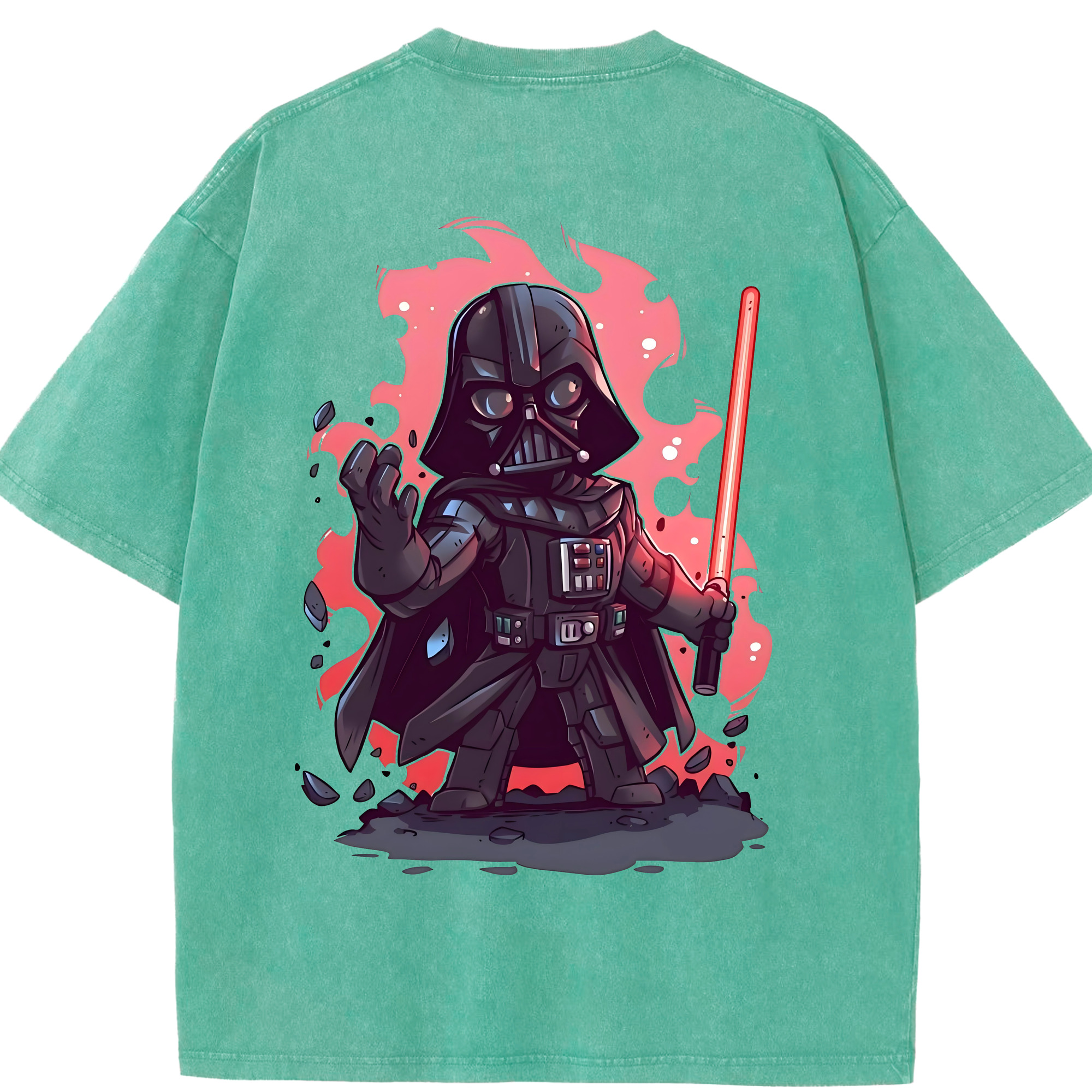 （画像用） スター・ウォーズ Star Wars 綿100% ヴィンテージ風 半袖Tシャツ（背面プリント）